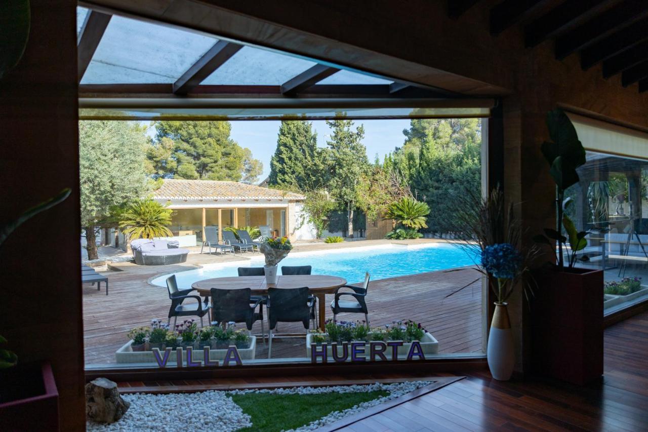 Villa Huerta 2, Paterna, Jacuzzi, Sauna Kültér fotó