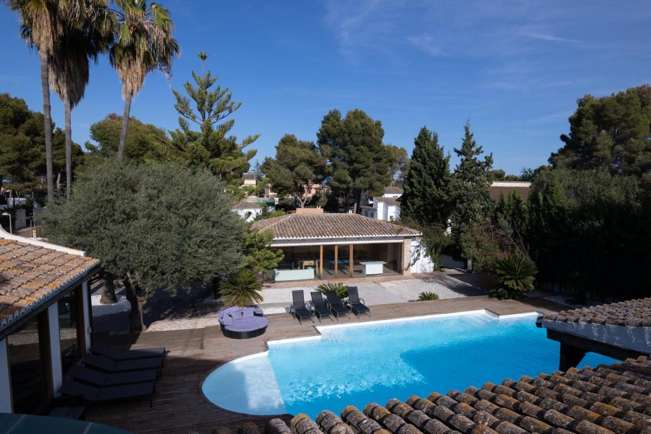 Villa Huerta 2, Paterna, Jacuzzi, Sauna Kültér fotó