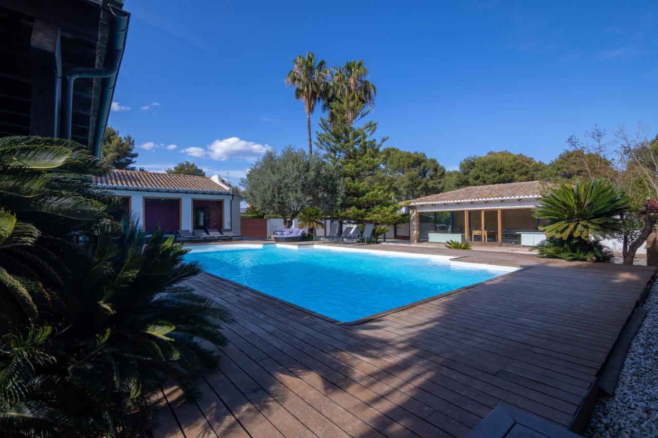 Villa Huerta 2, Paterna, Jacuzzi, Sauna Kültér fotó