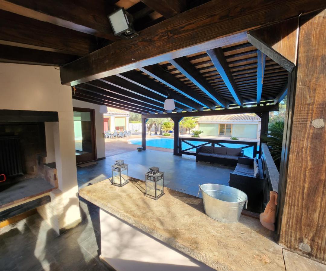Villa Huerta 2, Paterna, Jacuzzi, Sauna Kültér fotó